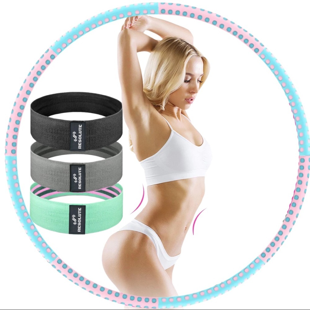 Hula Hoop Core & Booty bands set 🍑